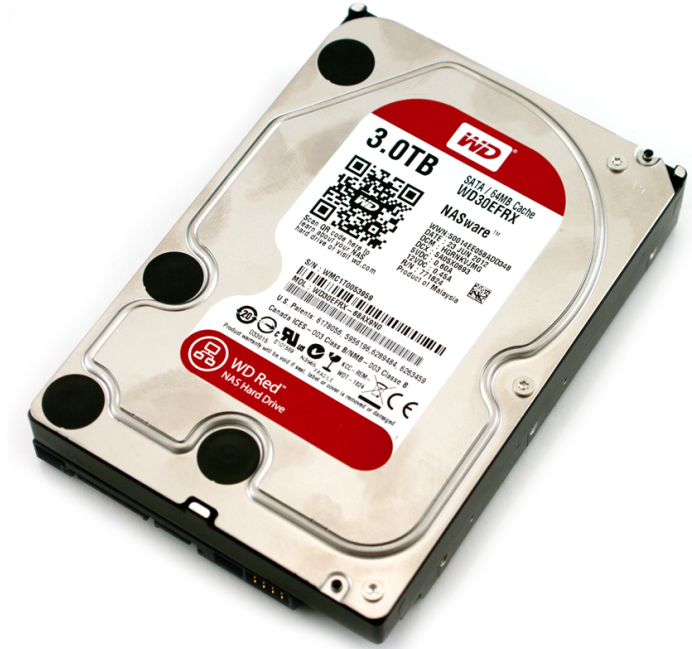 Western Digital Red TB NAS Hard Drive w/ IntelliPower: 3.5", SATA III, 64MB Cache $131 Shipped (Reg. $199)