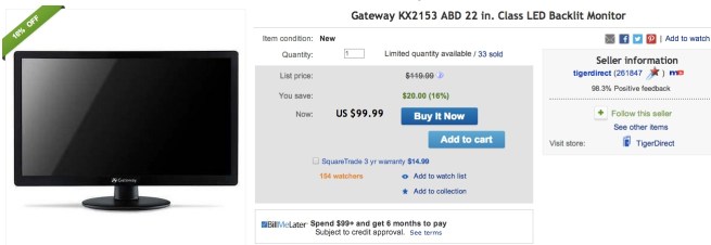 Gateway-KX2153-ABD-22-Class-LED-Backlit-Monitors