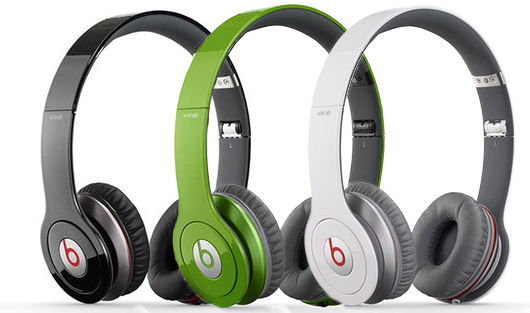 Beats-by-Dr.-Dre-Solo-HD Headphones- Detachable Cable, Case, & Mic:Remote Control on Cable
