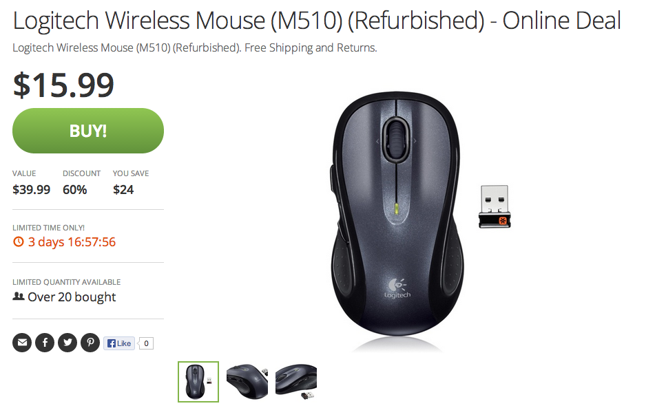 logitech m510 sale