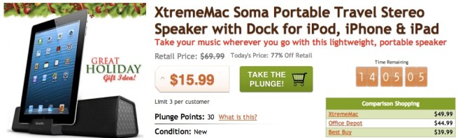 XtremeMac-Soma-Portable-Travel-Stereo-Speaker-with-Dock-for-iPod-iPhone-iPad