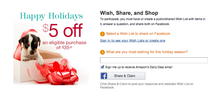 To wish on facebook list amazon your how share How to