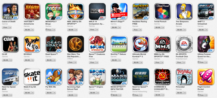 EA-iOS-game-sale