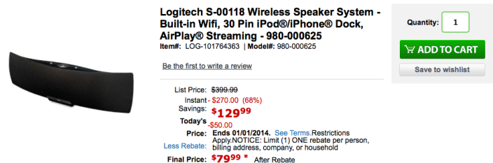 logitech-airplay-speaker-deal