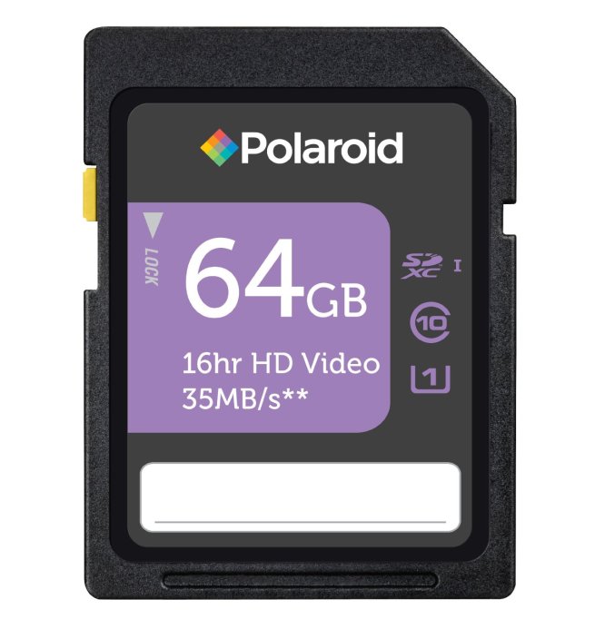 PNY-Polaroid-64GB-SDXC Card
