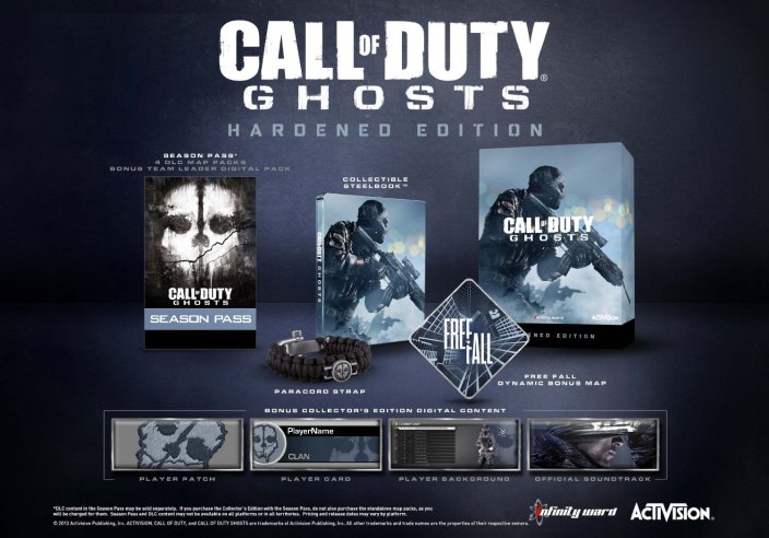Call of Duty- Ghosts Hardened Edition-sale-PS3-360
