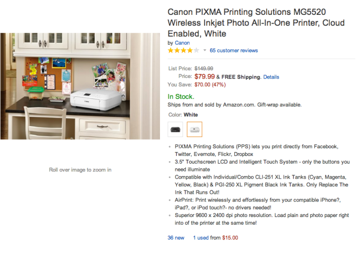 Canon PIXMA MG5520 Wireless Inkjet Photo All-In-One Printer-sale-02