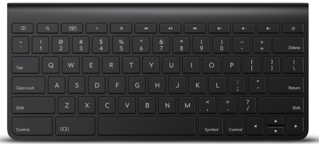 HP - Bluetooth Wireless Keyboard for PC - Black