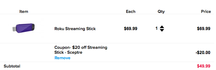 roku-streaming-stick-deal-coupon-code