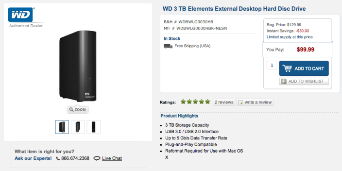 Western Digital 3TB Elements USB 3.0 desktop drive-sale-02