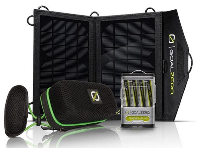 Goal Zero 19026 Rock Out Solar Kit with Guide 10 Plus