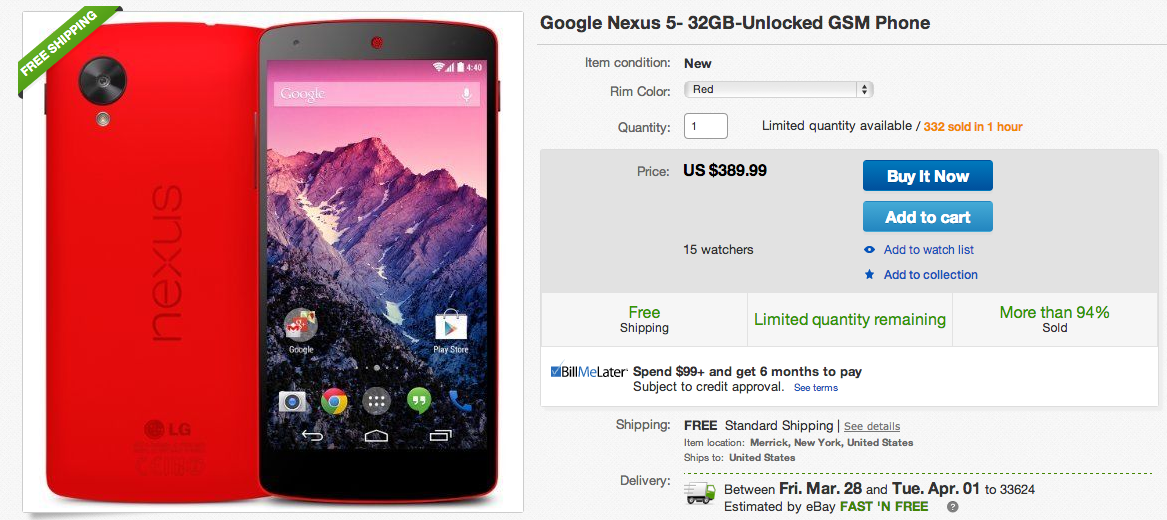 Nexus-5-red-ebay-deal