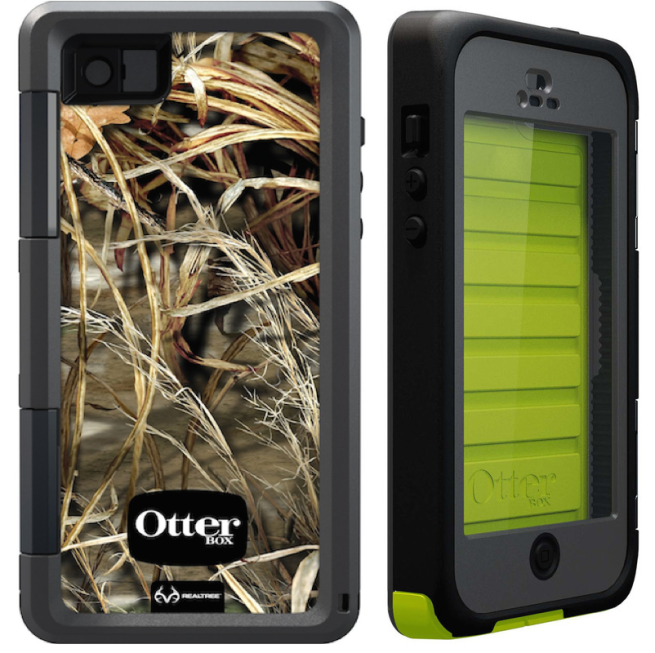 OtterBox Armor Series Waterproof Case for iPhone 5 - Retail Packaging - Realtree Max 4:Green