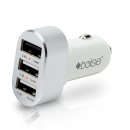 Bolse® High Output 3-Port USB Car Charger 27W : 5.4A