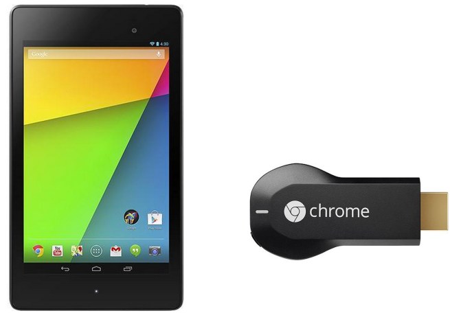 Free Google Chromecast when you purchase a Nexus 7 for .edu