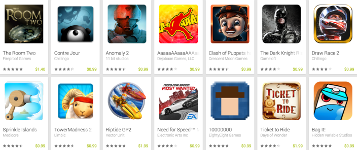 Google Play-Premium Game Sale-Spring