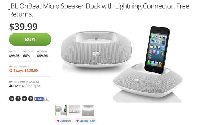 JBL OnBeat Micro Speaker Dock-Lightning Connector-sale-02