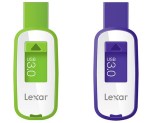 Lexar JumpDrive S23 USB 3.0 Flash Drive. 32GB in Green or 64GB in Purple Available from $16.99–$25.99
