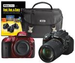 Select Nikon DSLR Cameras with Camera Bag and DVD