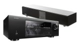 Denon 5.1-Channel 3D Pass Through Home Theater A:V Receiver ~OR~ AudioSource 160W Soundbar Speaker System with Sonic Emotion 3D Sound