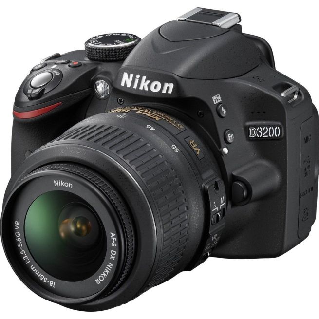 Nikon D3200 Digital SLR Camera with Adobe Light Room 5 Refurbished