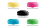 Waterproof Wireless Bluetooth Shower Speaker & Hands-Free Speakerphone with Integrated Music Control and Suction Cup (Choice of 5 Colors)