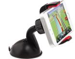 Universal Car Mount with 360-Degree Rotation and Adjustable Fit for iPhone, Samsung Galaxy and Most Smartphones