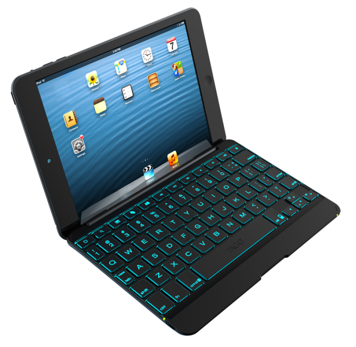 Foresee rester en sælger ZAGG Bluetooth keyboard cases: iPad mini w/ backlit keys $30 (Reg. $100),  iPad 2/3/4 PROfolio $50 (Reg. $100)
