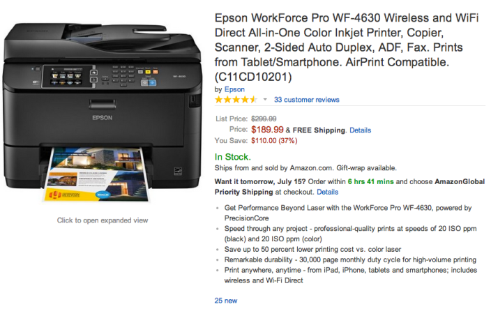 Epson WorkForce Pro WF-4630 wireless All-in-One color inkjet printer-C11CD10201-sale-02