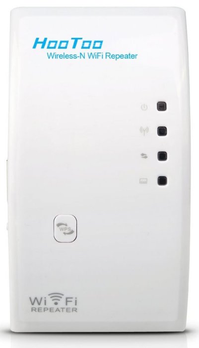 HooToo® HT-WR01 Wireless N Signal Repeater and Range Extender, (300 Mbps 802.11 b:g:n Access Point : Repeater with WPS Button)