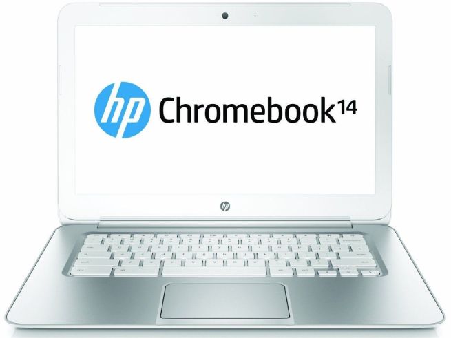 HP Refurbished 14%22 14-q029wm Chromebook PC with Intel Celeron 2955U Processor, 4GB Memory, 16GB SSD and Chrome OS. Included 4G Mobile Internet Service (200MB:month) (Available in multiple colors)