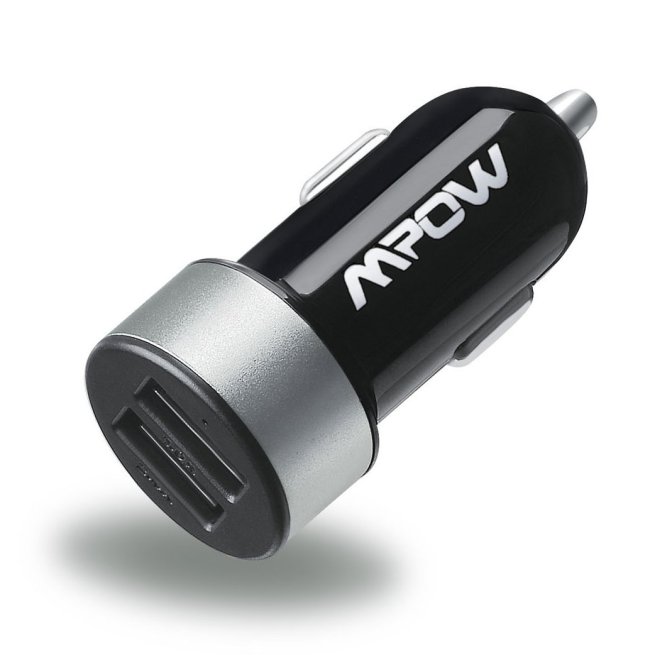 Mpow® Dual USB Ports 3.4Amps (2.4Amps + 1.0Amps) : 17W Portable USB Car Charger