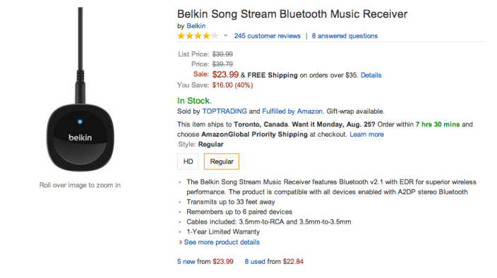 Belkin Song Stream Bluetooth Music Receiver-sale-03