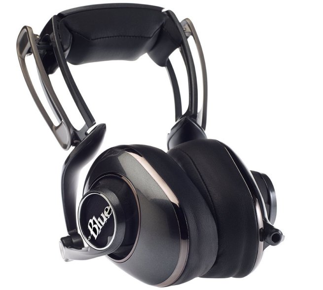 Blue Microphones Mo-Fi Powered High-Fidelity Headphones with Integrated Audiophile Amplifier