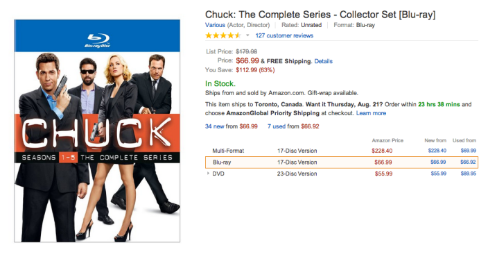 Chuck-DVD-Amazon