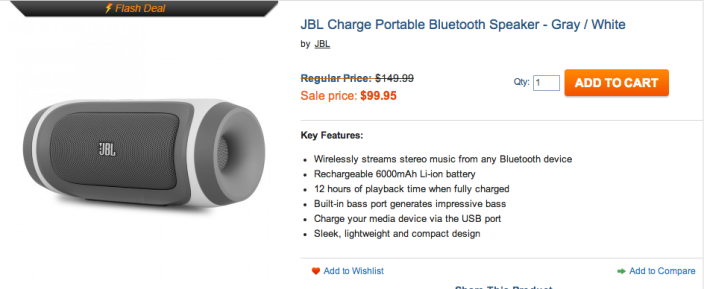 JBL Charge Portable Bluetooth Speaker (Gray:White)-sale-02