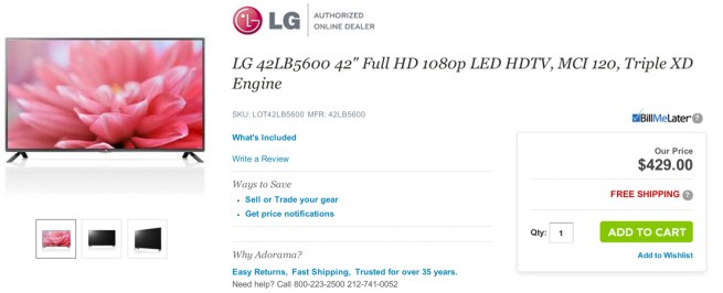 LG Electronics 1080p 60Hz LED HDTV