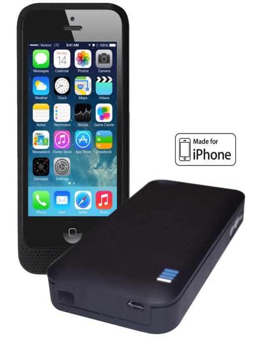 LifeCHARGE Battery Cases for iPhone 5:5s:5c