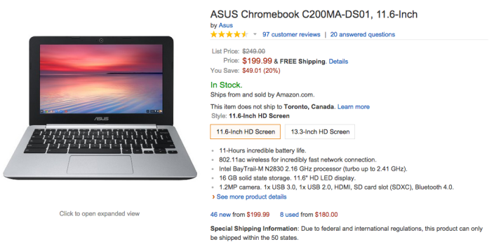 11.6-inch ASUS Chromebook (C200MA-DS01)-sale-Amazon-02