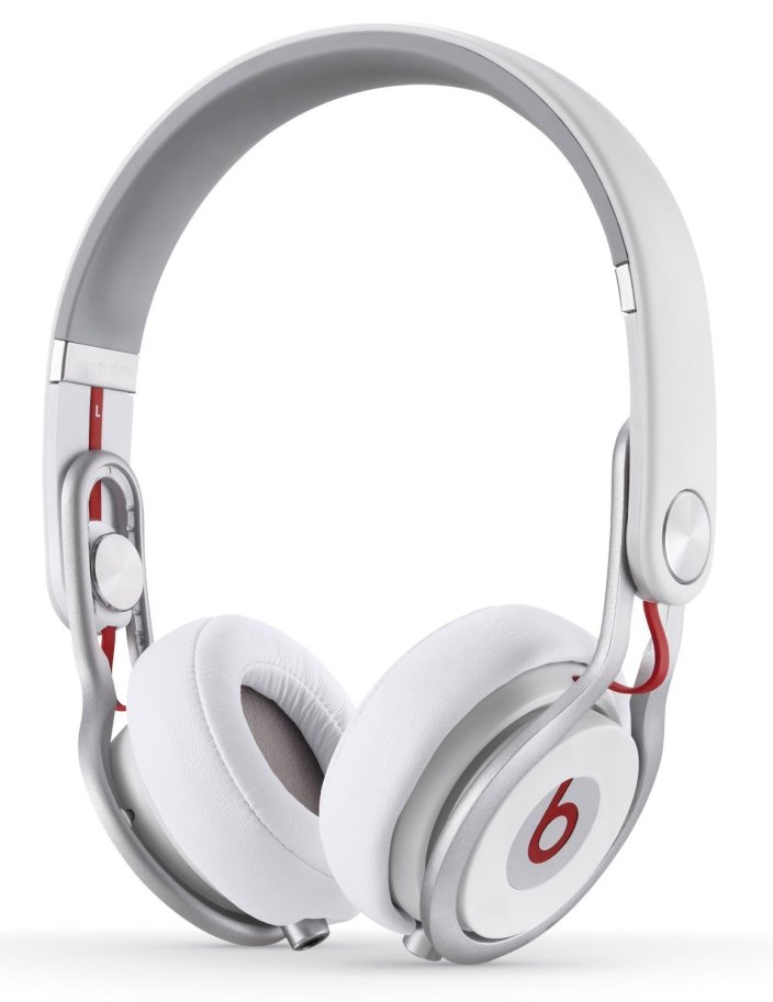 Beats by Dre Mixr HD On-Ear Stereo Headphones with inline Remote & Mic (white)-sale-01