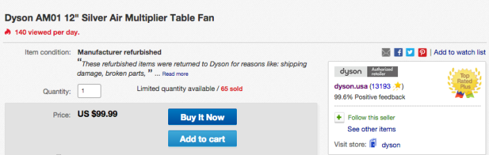 Dyson AM01 12%22 Silver Air Multiplier Table Fan-sale-02