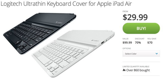 Logitech Ultrathin Keyboard Cover for Apple iPad