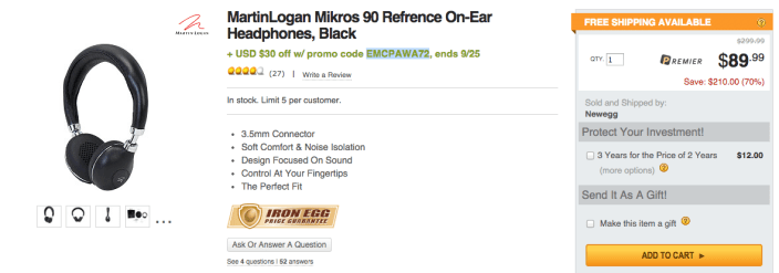 MartinLogan Mikros 90 Reference On-Ear Headphones-sale-01