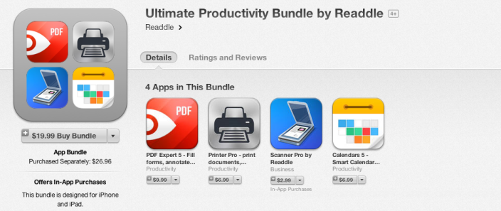 Ultimate Productivity bundle-Readlle