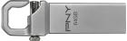 PNY - Metal Hook 64GB USB 2.0 Flash Drive - Silver