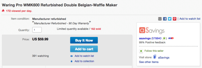 Waring Pro Double Belgian-Waffle Maker-WMK600-sale-02