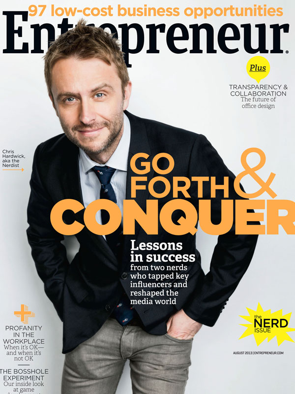 1Year subscription to Entrepreneur magazine for 4.40 (Reg. 60)