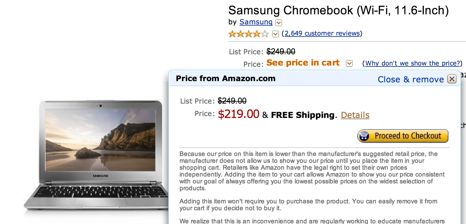 Samsung 11.6″ Chromebook goes on sale for 219 shipped at Amazon (269 for 3G), used condition