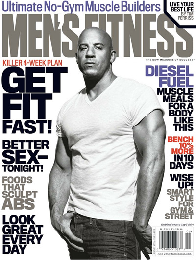 1-year magazine subscription: Men's Fitness & Men's Journal Bundle: $9  (Reg. $100)