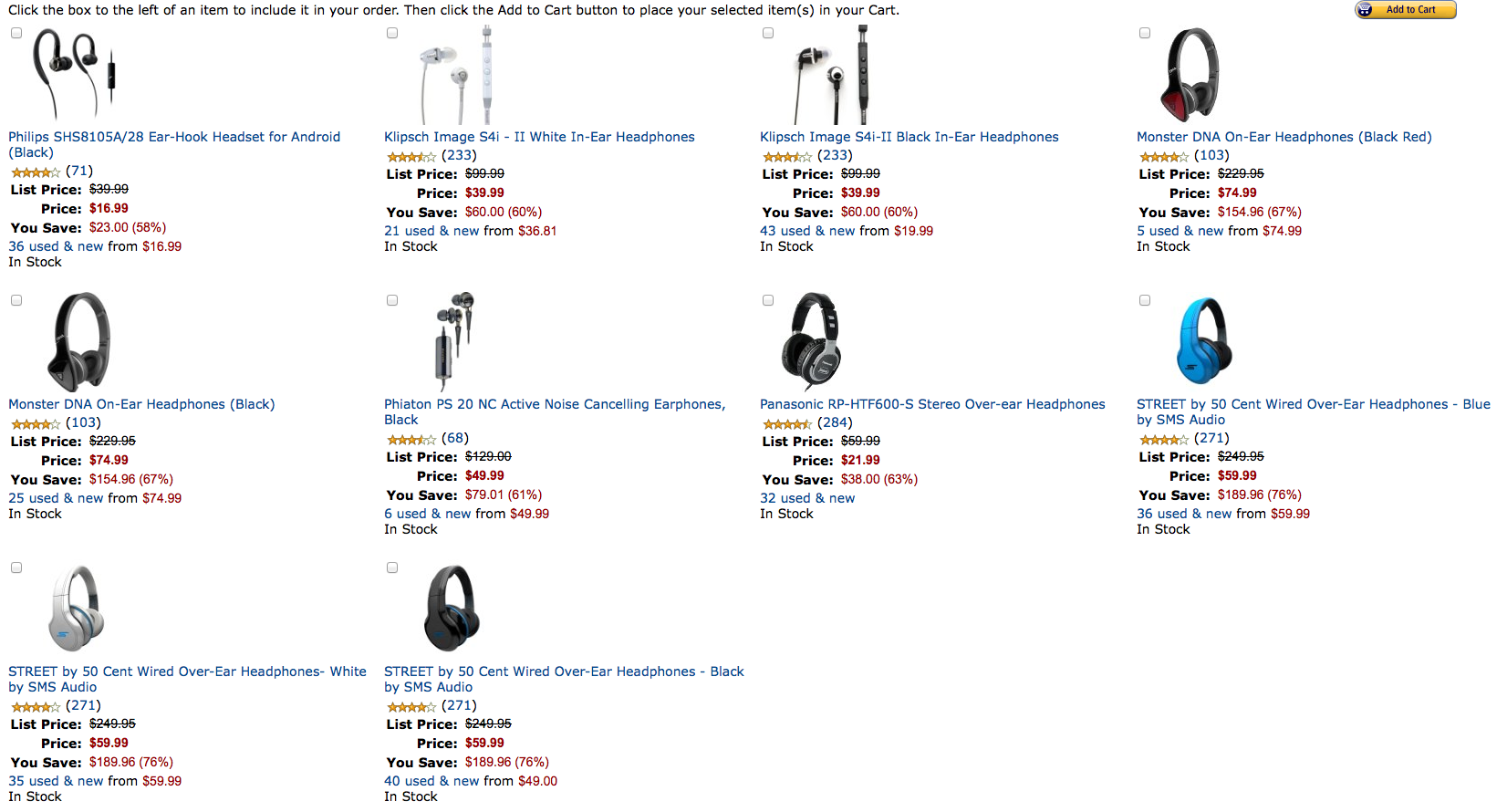 Amazon Bonus Deal of the Day Up to 75 off select headphones from Klipsch, Panasonic, more